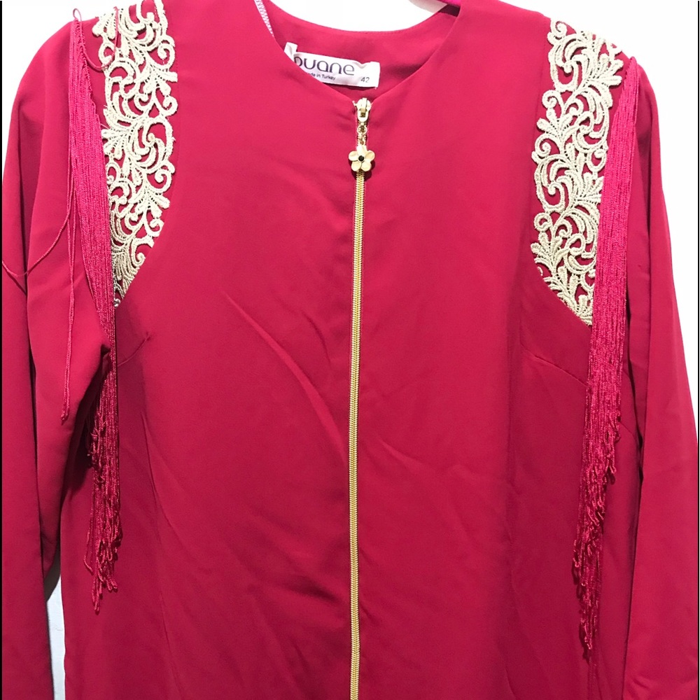 NEW ZIPPER DRESS/ABAYA - Picture 2 of 8